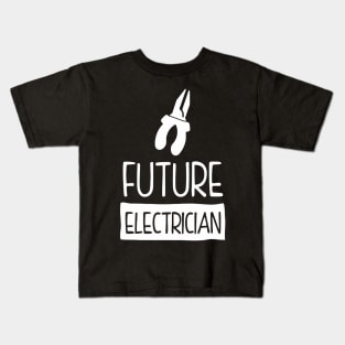 Future Electrician Kids T-Shirt